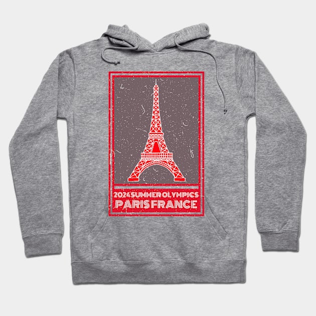 2024 OLYMPICS PARIS FRANCE Hoodie by Cult Classics